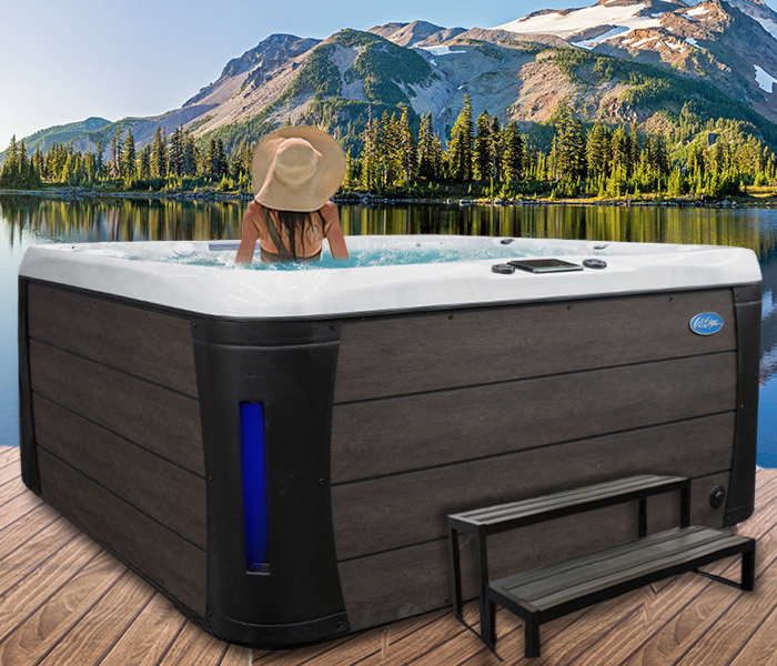 Calspas hot tub being used in a family setting - hot tubs spas for sale Big Sky